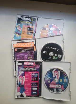 Pack 3 Juegos Just Dance Wii