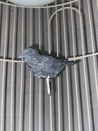 Lámpara de techo jaula pájaros