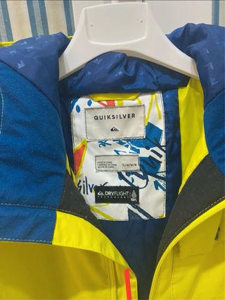 Chaqueta Quiksilver Talla 10 Esquí