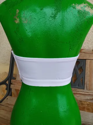 Sujetador Top Bandeau Intimissimi Blanco Nuevo