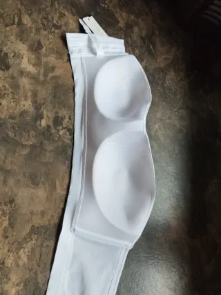 Sujetador Top Bandeau Intimissimi Blanco Nuevo