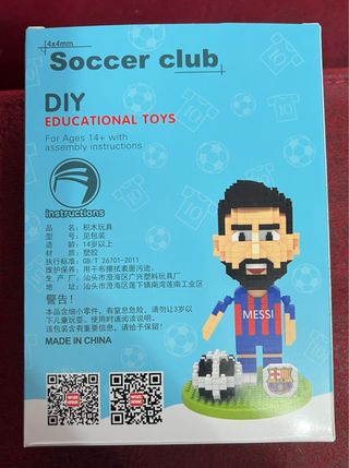 Bloques de construcción Soccer club Messi