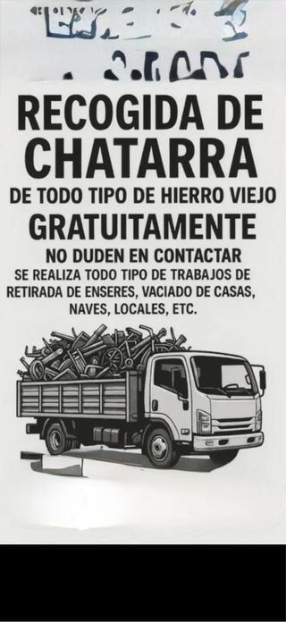 631217869 Recogida de cha y vaciado de locales