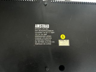 Ordenador Amstrad CPC 664 8 Bits