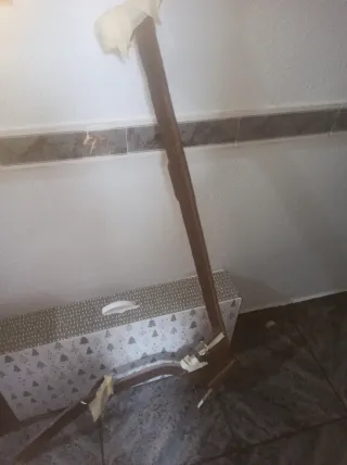 Herramienta de arar antigua