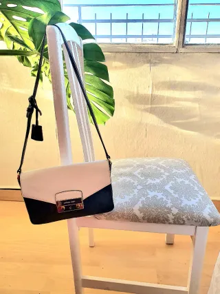 Bolso Michael Kors Blanco y Negro