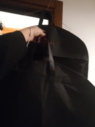 Porta abiti grigio scuro