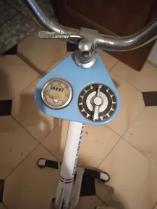 Bicicleta Estática Vintage Plegable