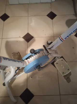 Bicicleta Estática Vintage Plegable