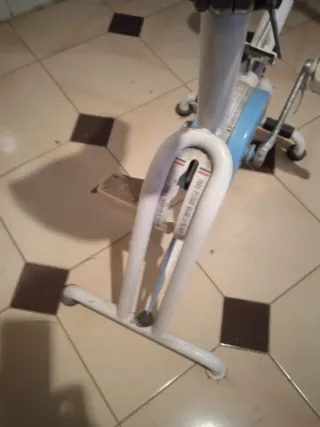 Bicicleta Estática Vintage Plegable