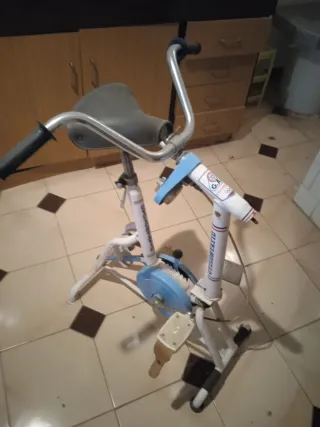 Bicicleta Estática Vintage Plegable
