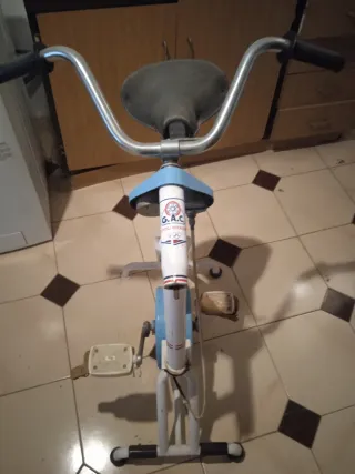 Bicicleta Estática Vintage Plegable