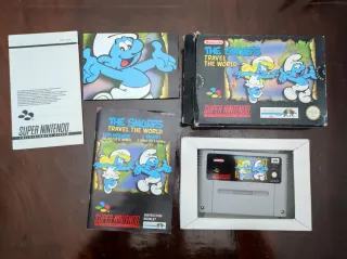 The Smurfs: Travel the World SNES