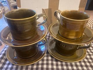 Tazas Pontesa California Marrones (4uds)