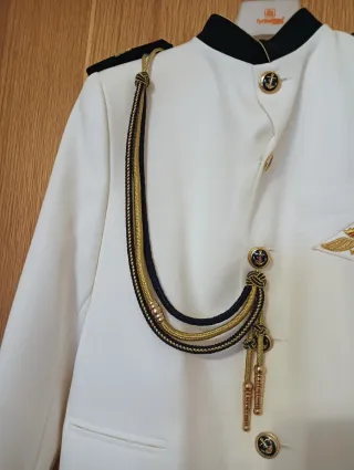 Traje Comunión Almirante  Blanco.