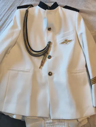 Traje Comunión Almirante  Blanco.