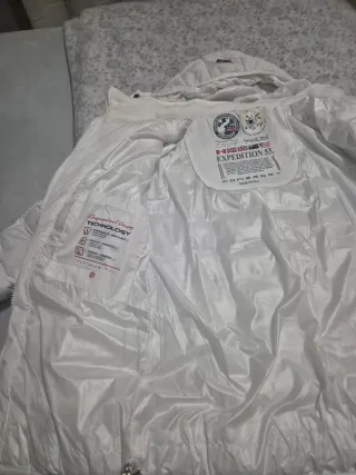 Chaqueta Geographical Norway Blanca Talla L