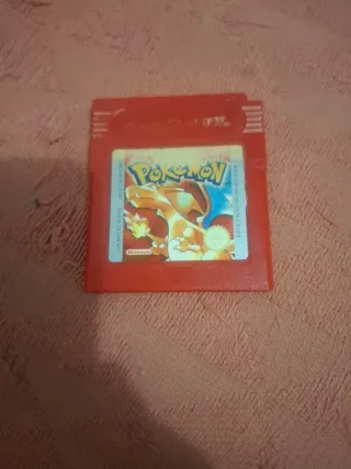 Pokemon Rojo GB Nintendo RPG