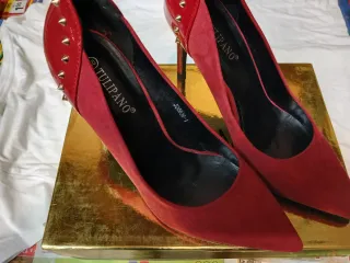 Scarpe eleganti Tulipano rosse