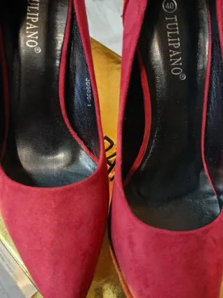Scarpe eleganti Tulipano rosse