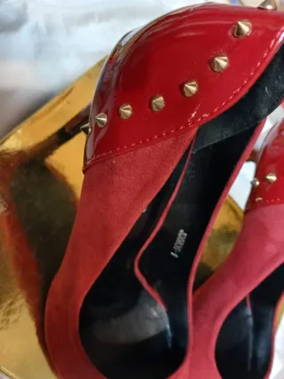 Scarpe eleganti Tulipano rosse