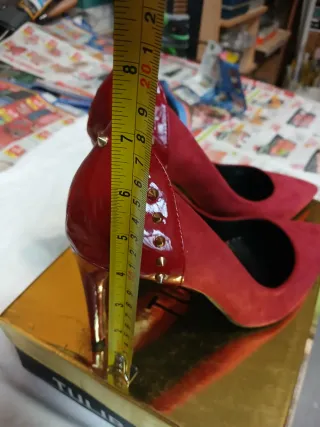 Scarpe eleganti Tulipano rosse