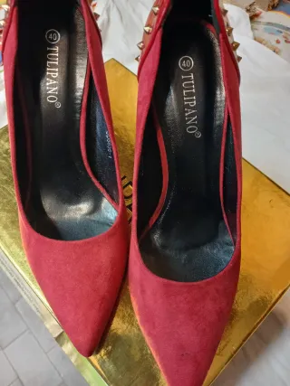 Scarpe eleganti Tulipano rosse