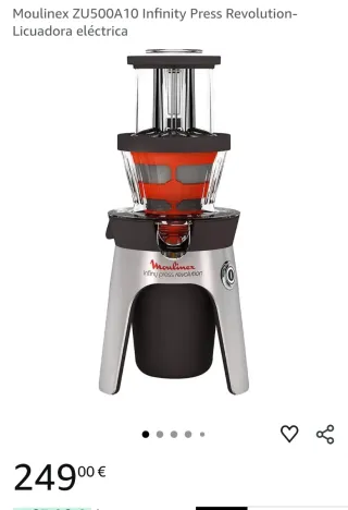 Licuadora Moulinex Infiny Press Revolution