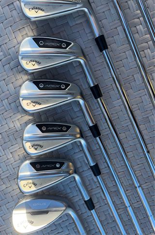 Callaway Apex Pro Forged 24 UT Forged Jaws Raw Set