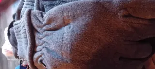 Murphy & Nye Guanti Pile Unisex Nero/Grigio