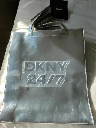Bolsa DKNY Plata