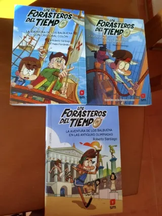Lote 3 Libros Los Forasteros del Tiempo