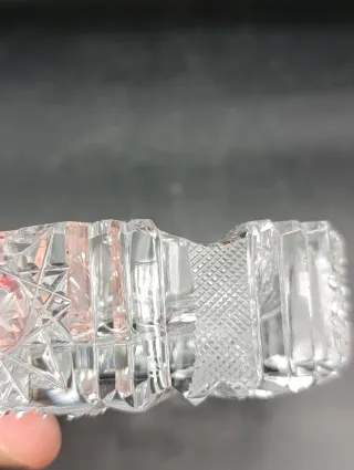 Cenicero Cristal Tallado Bohemia