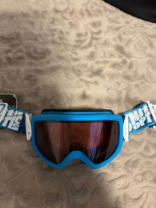 Casco Esquí Smith Junior Talla M Azul Nuevo