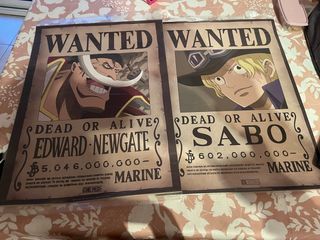 Poster Wanted one piece actualizados fecha 9/1/26