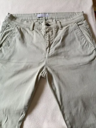 Pantalón chino verde claro Celopman