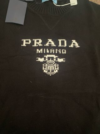 Maglione Prada Nero Uomo