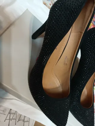 Scarpe eleganti Violetta nere donna taglia 41