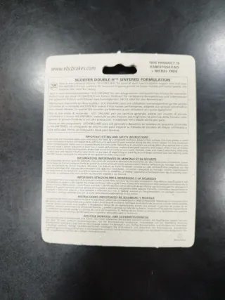 Pastillas Freno EBC SFA179HH Scooter Made in USA