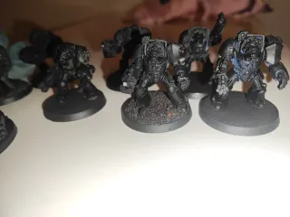 10 Termis + capitán en armadura de exterminador