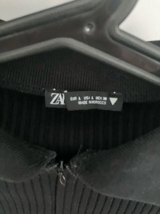 Camisetas - Polo Zara Negro Talla L