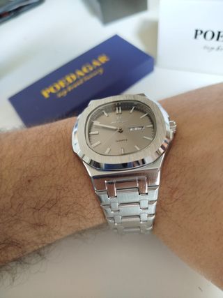 Reloj Poedagar Nautilus Oak 42mm Nuevo