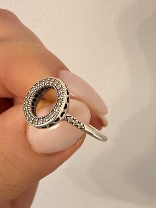 Anillo Pandora Plata Circonitas