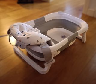 Bañera Plegable Bebé con Cojín Estrella