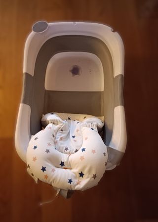 Bañera Plegable Bebé con Cojín Estrella