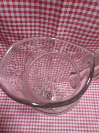 Jarra de cristal antigua