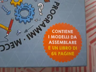Gioco Scopri la robotica + kit educativo e libro