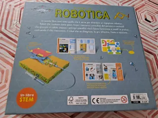 Gioco Scopri la robotica + kit educativo e libro