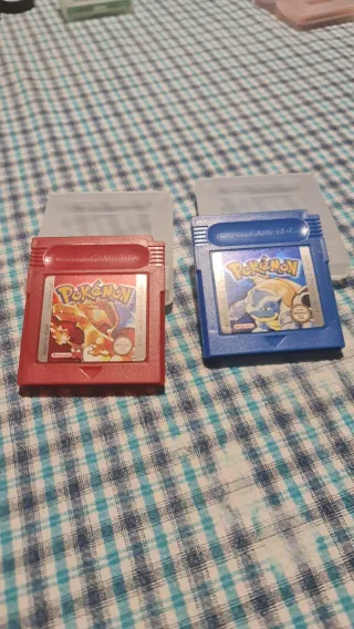 Pokémon Rojo y Azul Game Boy