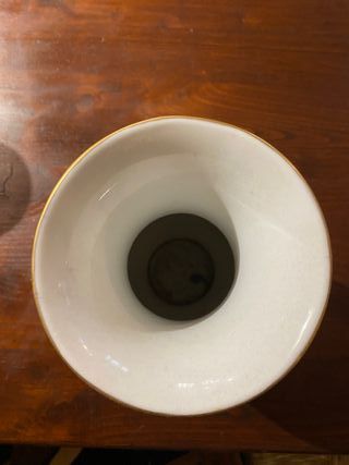 Vaso porcellana dipinto a mano fiori